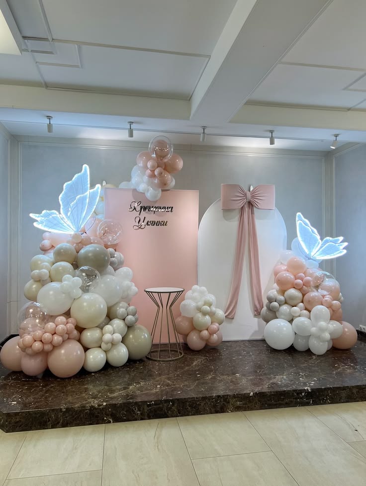 Blush Butterfly setup by Aureon Events